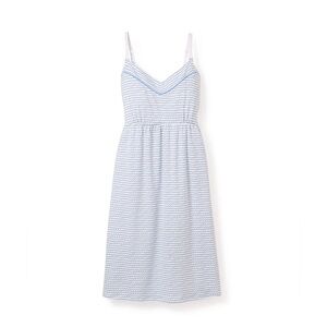 Petite Plume Women's Pima Cotton Maternity Nursing Nightgown Dress Medium